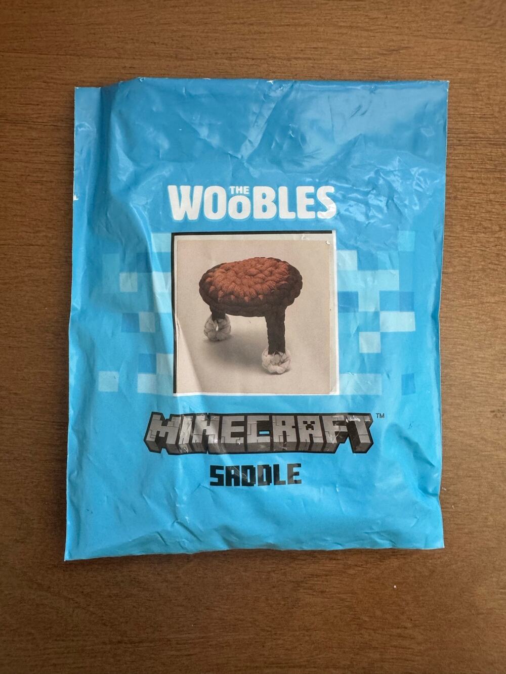 *Never Opened*  The Woobles Tiny Minecraft© Saddle Crochet Accessory Kit